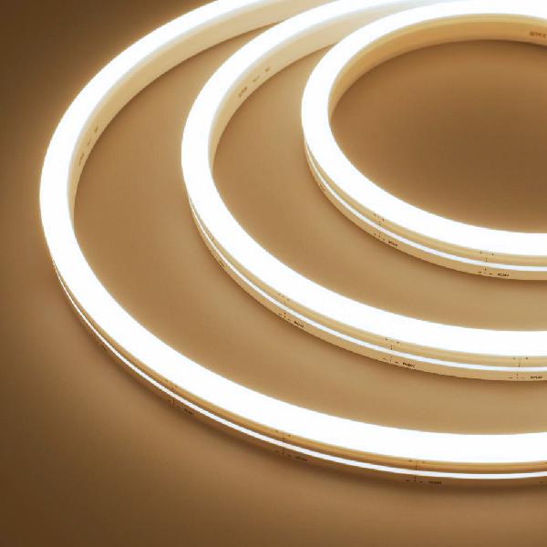 Гибкий неон 6х12, 2835, 120SMD, DC12В, белый теплый, катушка 5 м